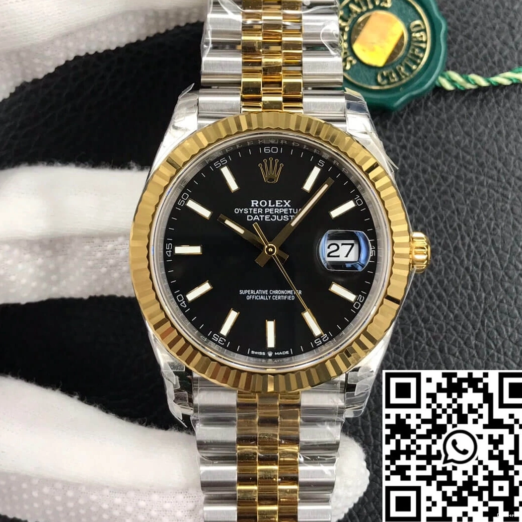 Black Datejust Dial 913 Durable Factory M126333-0014 Rolex VS 0706